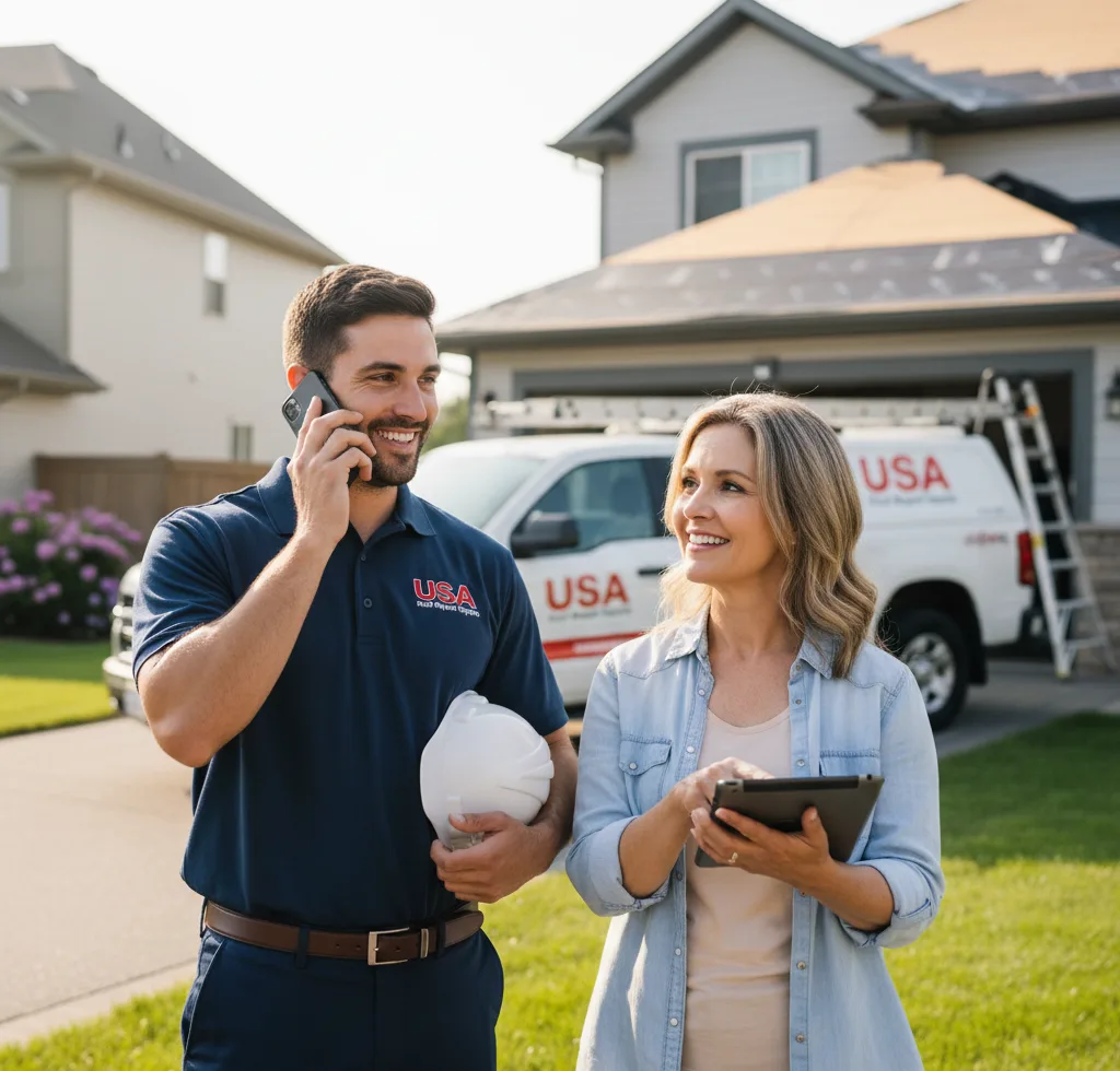 USA Roof Repair Experts customer support in Fox Point